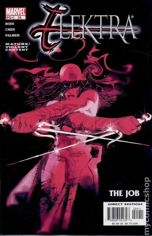 Elektra "The Job" - 2nd Series (August 2003 Marvel) - Issue #24