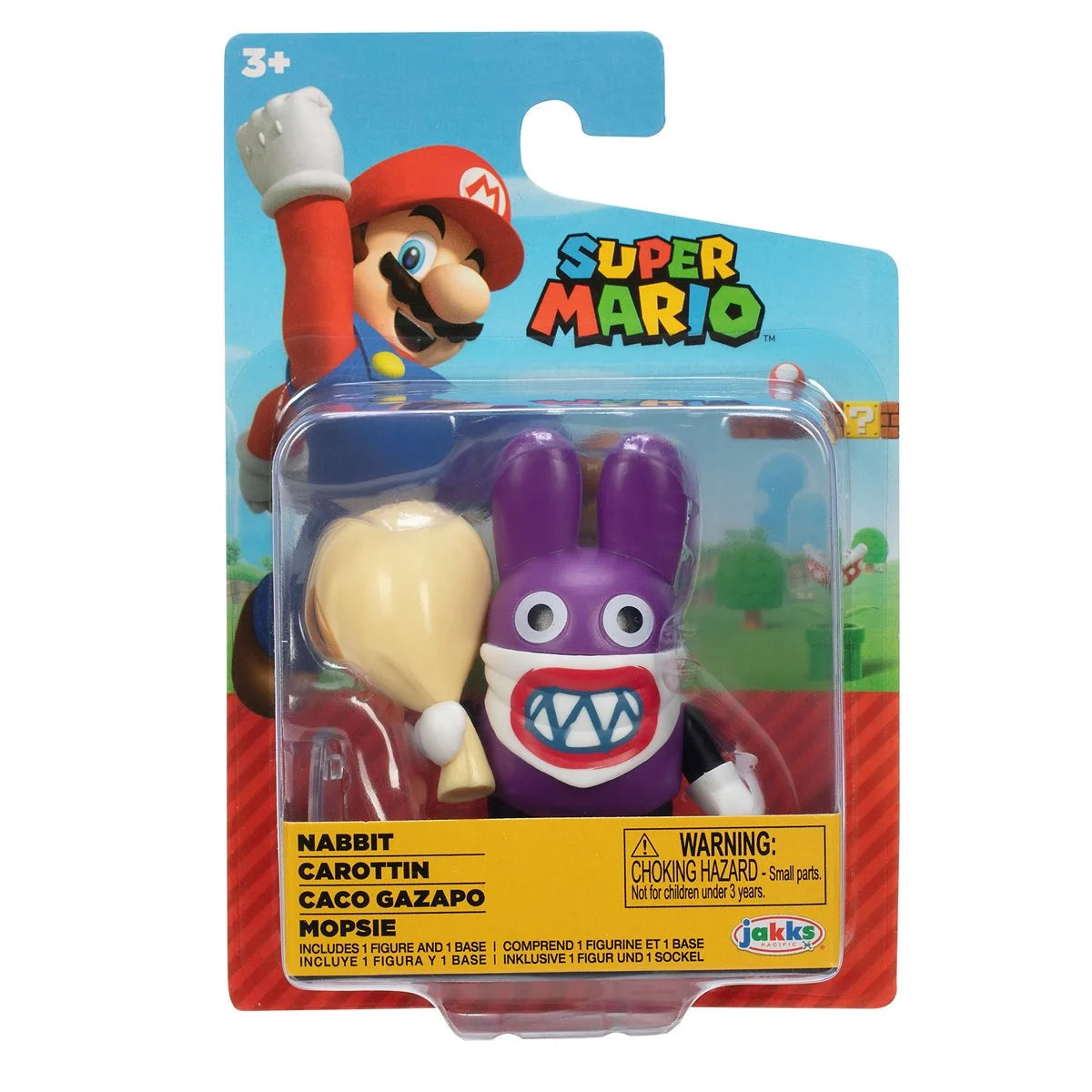 Nabbit – Super Mario World of Nintendo 2.5" Mini-Figure by Jakks Pacific