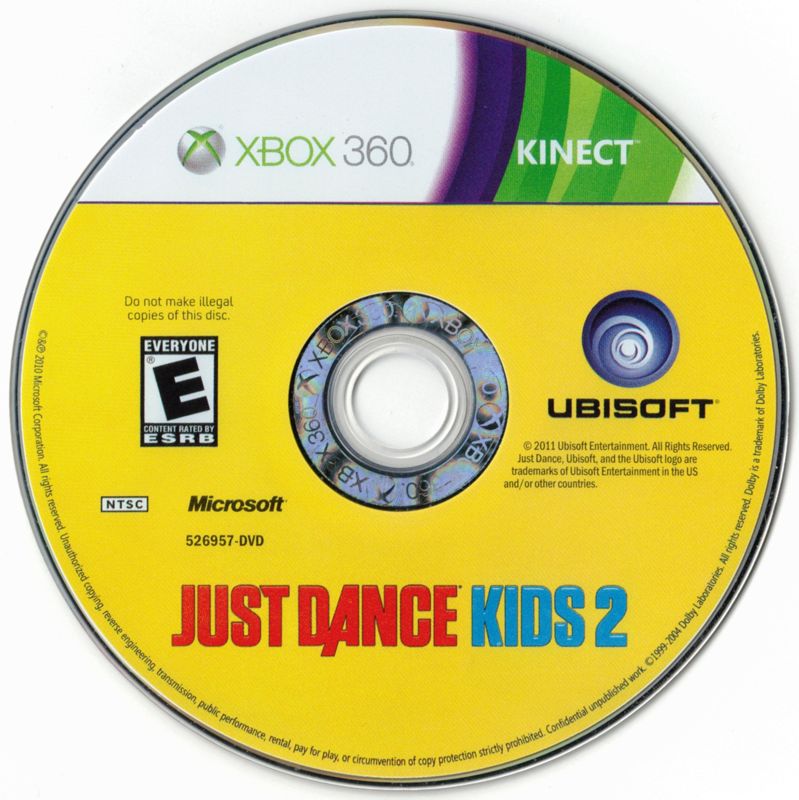 Just Dance Kids 2 (Xbox 360, 2011)
