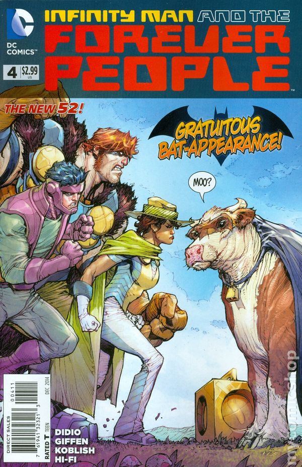 Infinity Man and the Forever People (December 2014, DC) - Issue #4