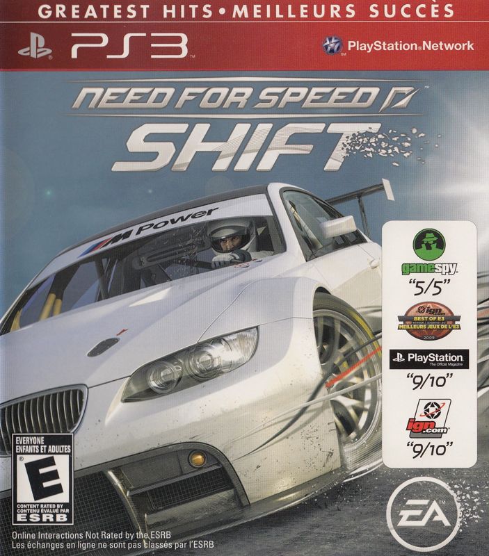 Need for Speed: Shift (PlayStation 3, 2009)