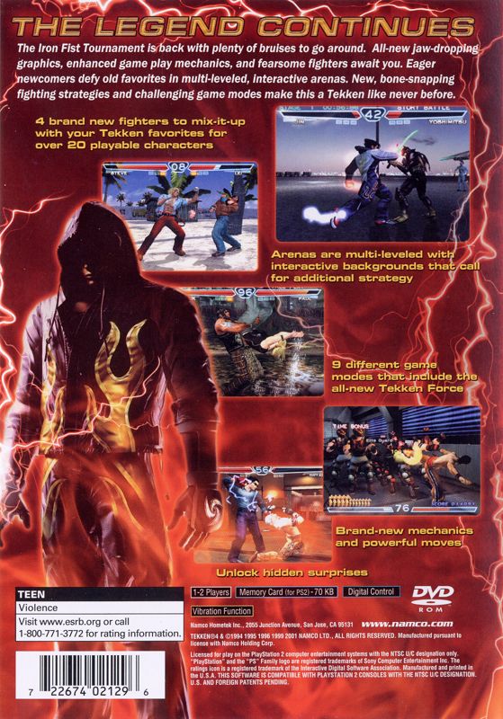 Tekken 4 (PlayStation 2, 2001)
