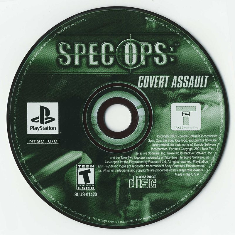 Spec Ops: Covert Assault (PlayStation 1, 2001)