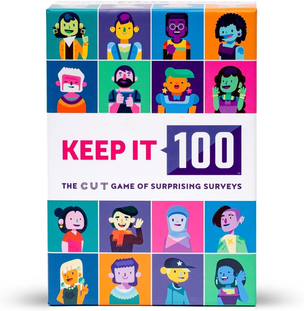 Keep It 100: The Card Game by Cut