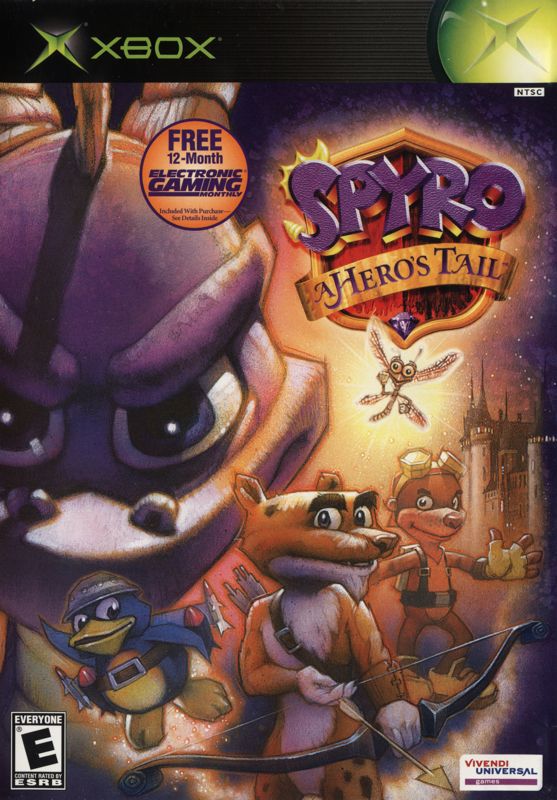Spyro: A Hero's Tail (Xbox, 2004)
