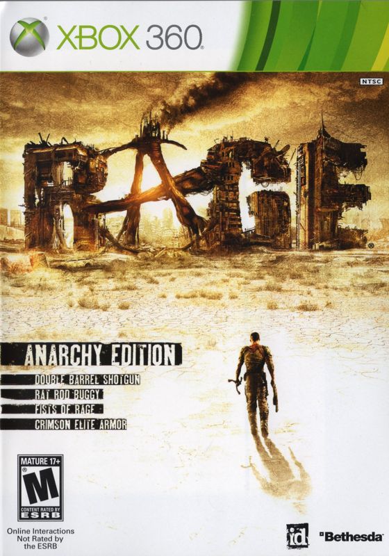 Rage: Anarchy Edition (Xbox 360, 2011)
