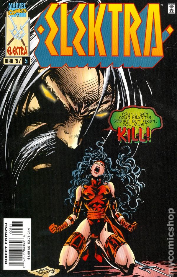 Elektra - 1st Series (March 1997, Marvel) - Issue #5