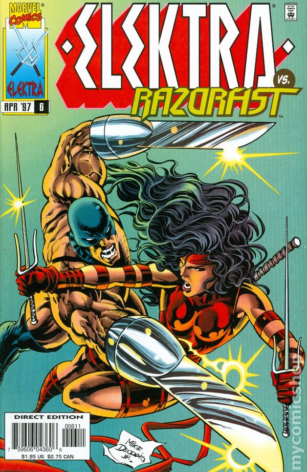 Elektra - 1st Series (April 1997, Marvel) - Issue #6