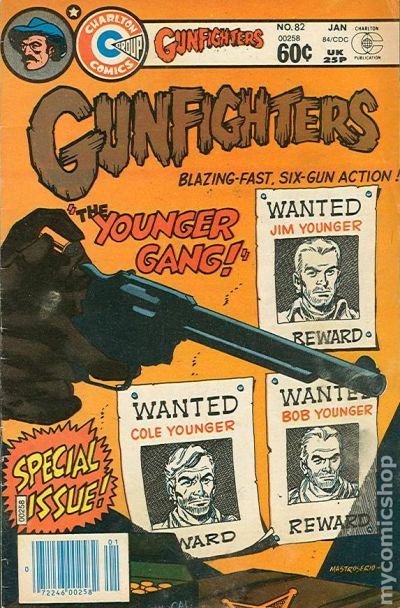 Gunfighters (Charlton, Jan 1984) - Issue #82