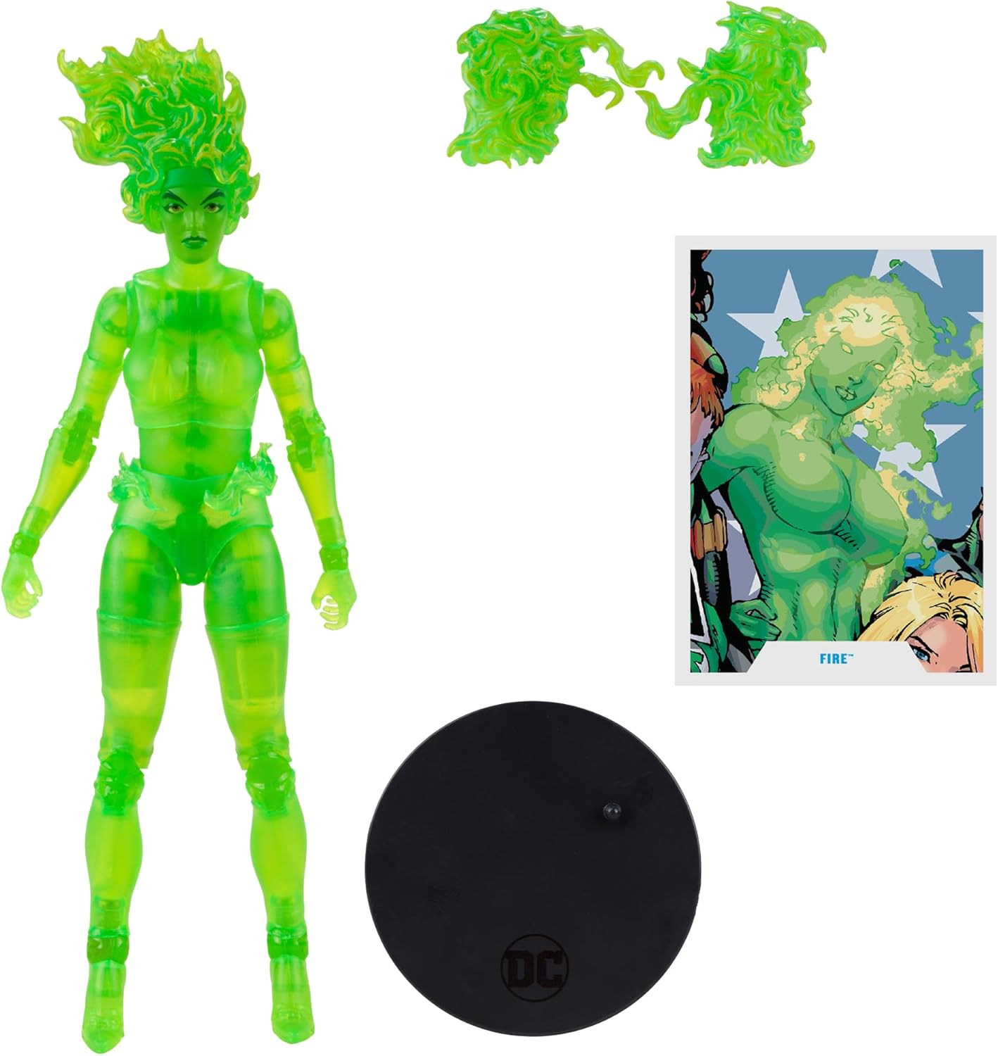 Fire 7" Action Figure DC Multiverse Gold Label McFarlane Toys