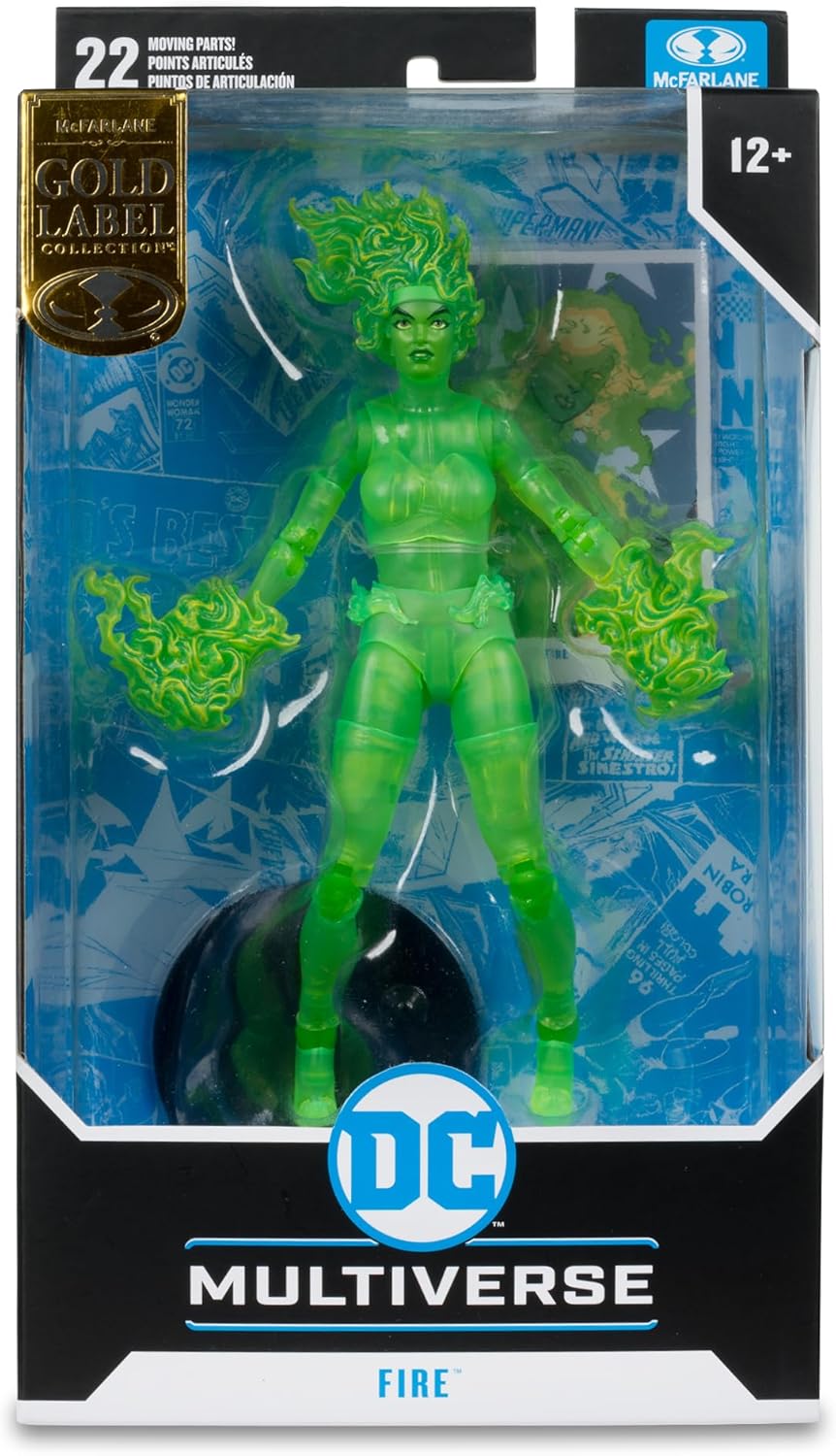 Fire 7" Action Figure DC Multiverse Gold Label McFarlane Toys