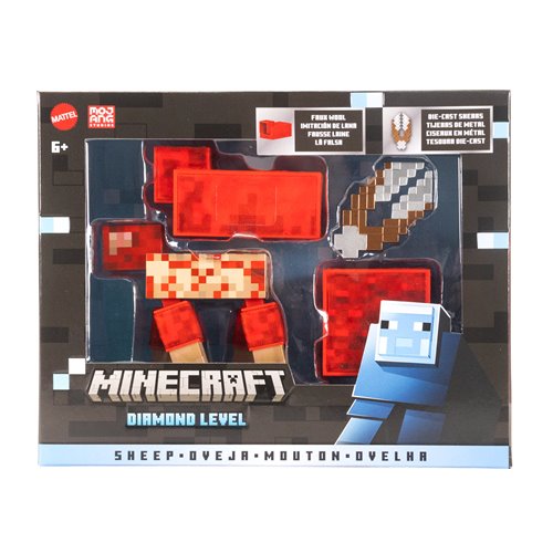 Minecraft Diamond Level Sheep Action Figure