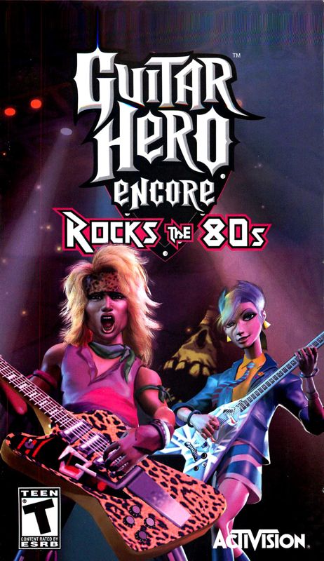 Guitar Hero Encore: Rocks the 80s (PlayStation 2, 2007)
