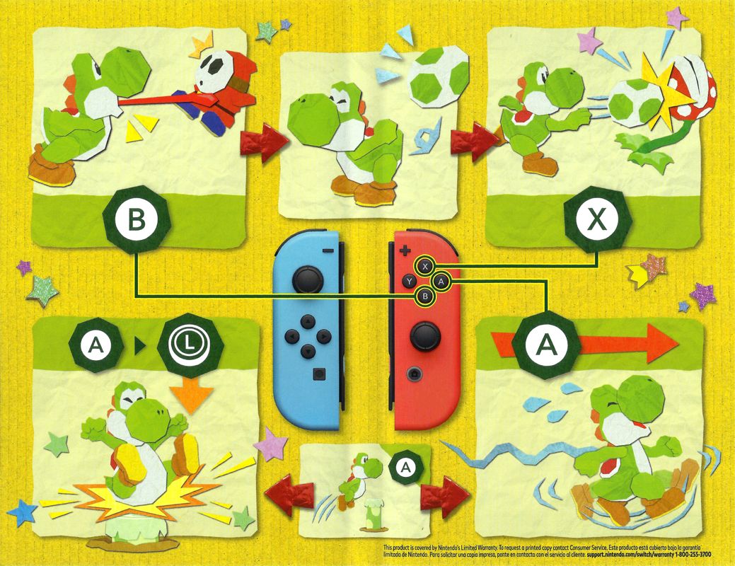 Yoshi's Crafted World (Nintendo Switch, 2019)
