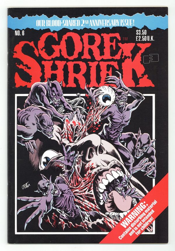 Gore Shriek (FantaCo, 1989) - 1st Series, Issue #6