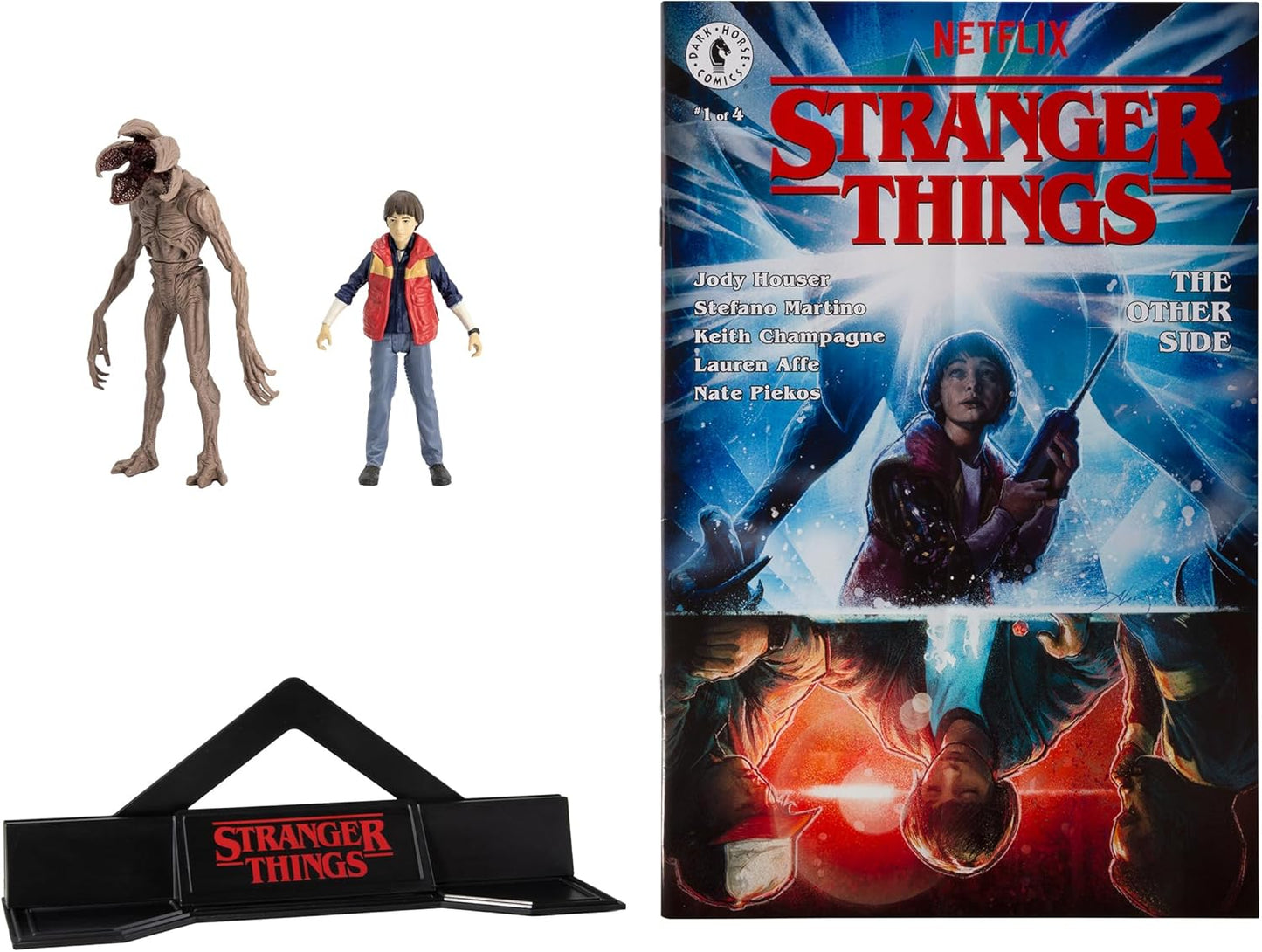 Stranger Things Will Byers and Demogorgon 3" Action Figures with Comic - Page Punchers