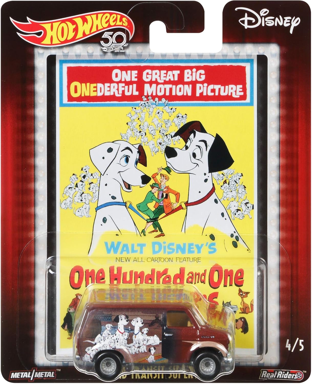 Hot Wheels Ford Transit Supervan - Disney's 101 Dalmatians