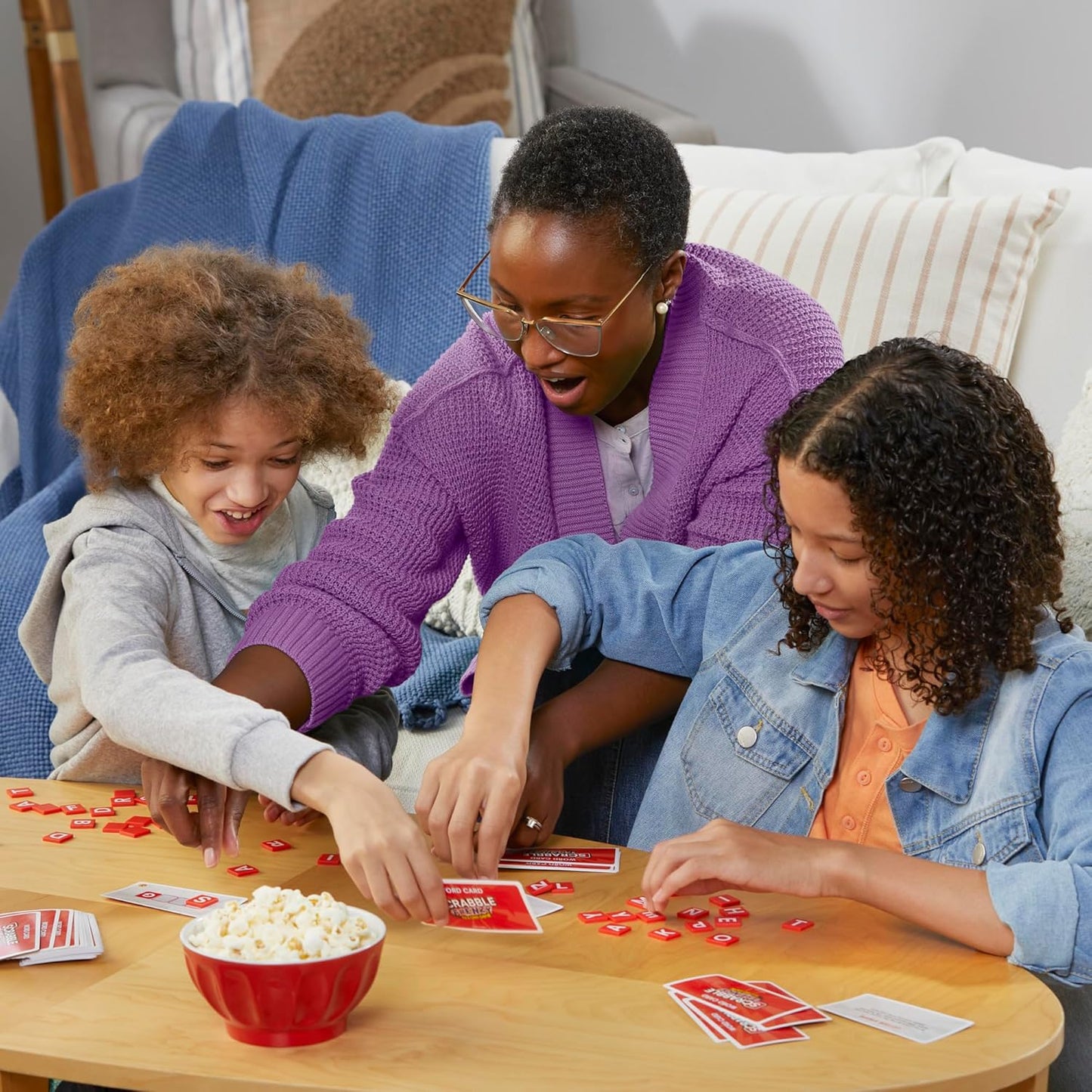 Scrabble Frenzy Tile & Card Game