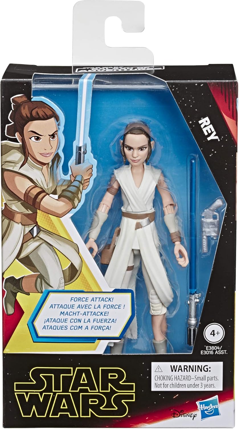 Rey 5" Action Figure Toy - Star Wars Galaxy of Adventures The Rise of Skywalker