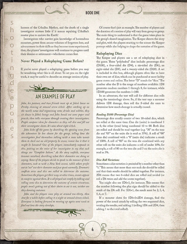 Call of Cthulhu 7E: Rulebook & Starter Set Anniversary Edition