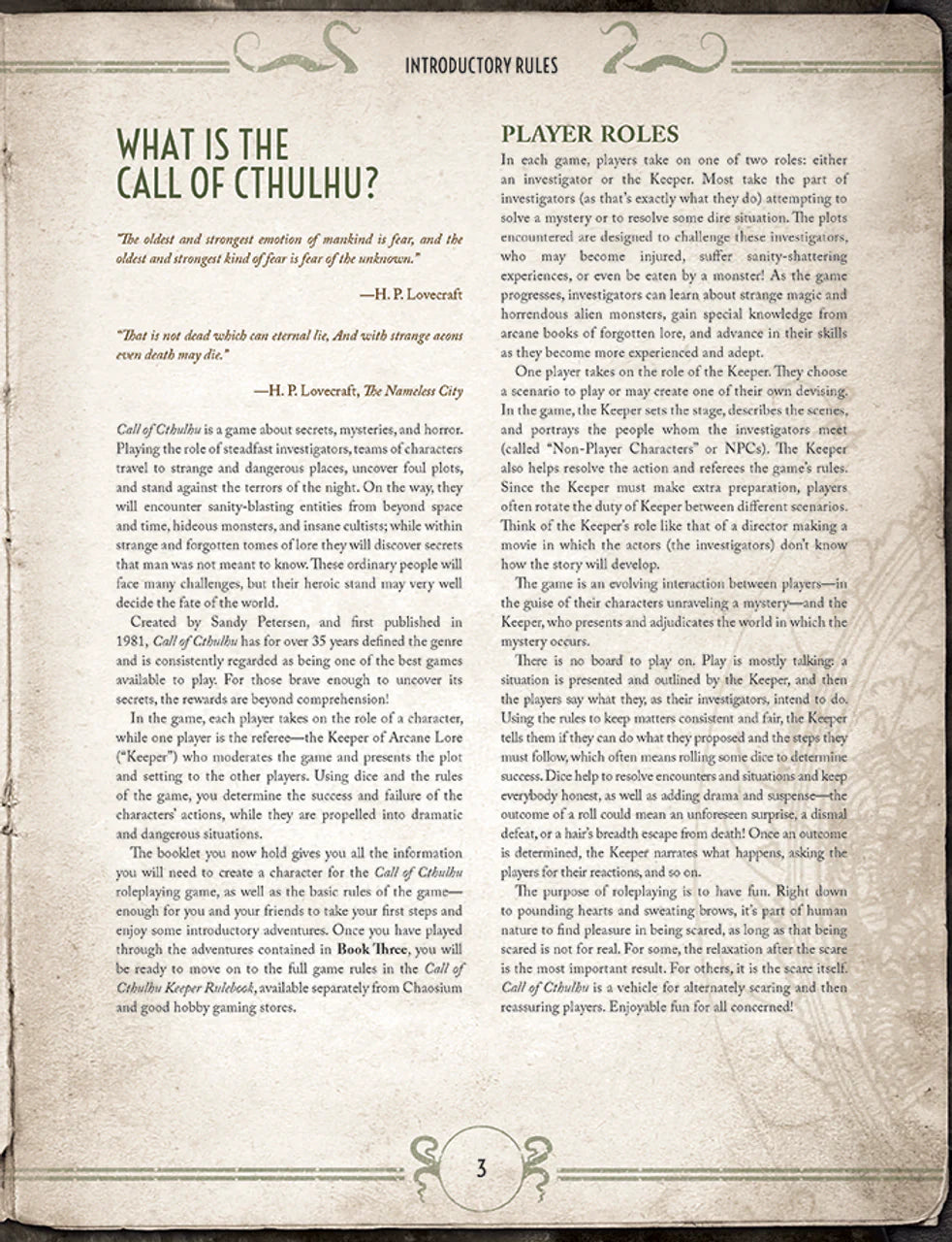 Call of Cthulhu 7E: Rulebook & Starter Set Anniversary Edition