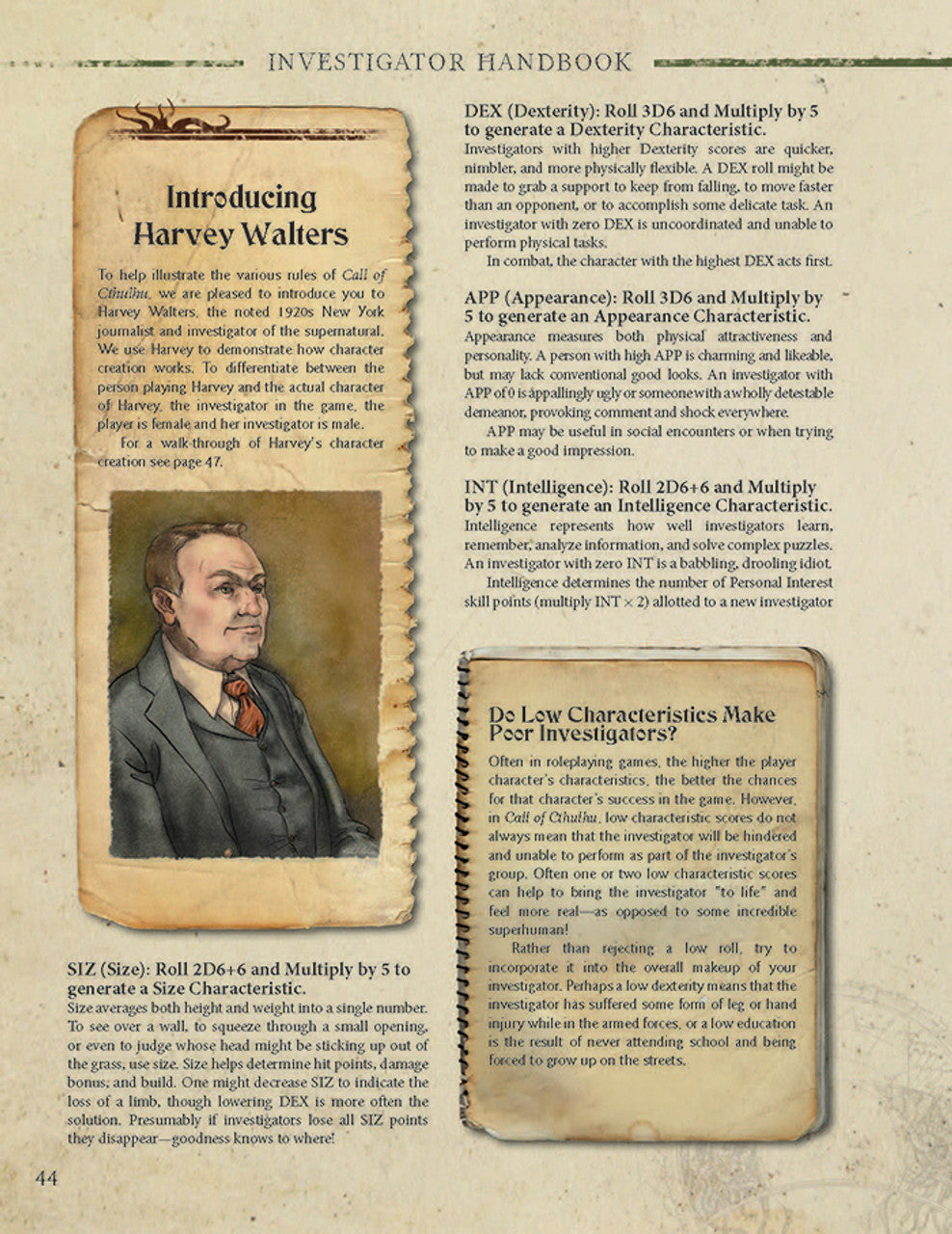 Call of Cthulhu 7E: Investigator Handbook