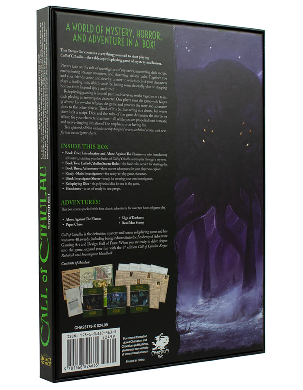Call of Cthulhu 7E: Rulebook & Starter Set Anniversary Edition