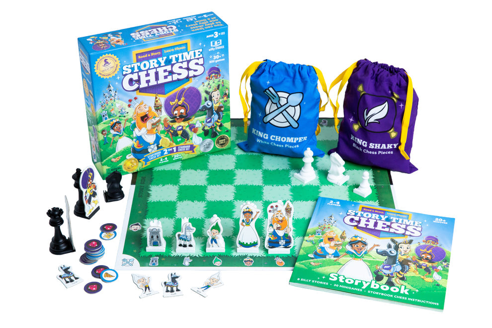 Story Time Chess | 2 in 1 Chess Game & Storybook