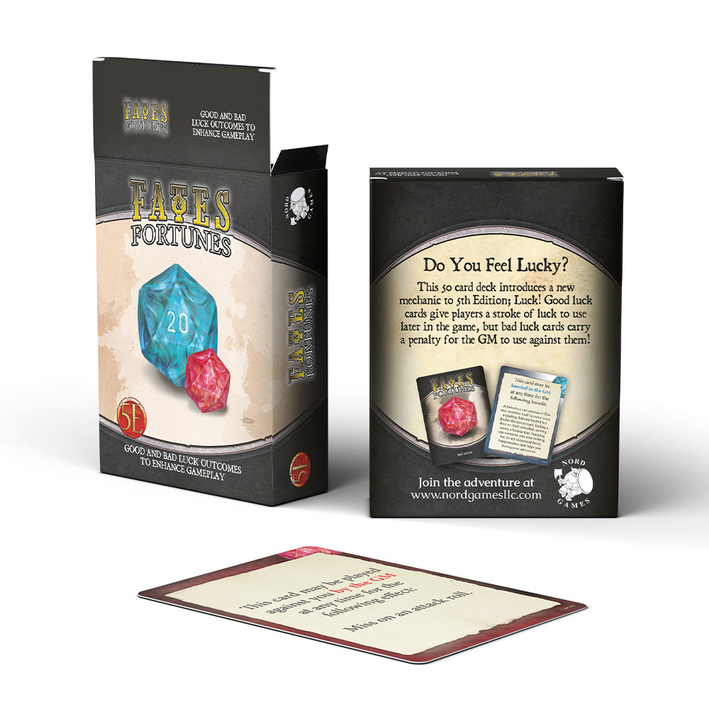Fates & Fortunes (5E) Card Deck