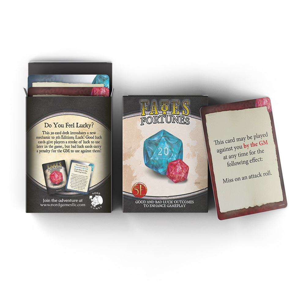 Fates & Fortunes (5E) Card Deck