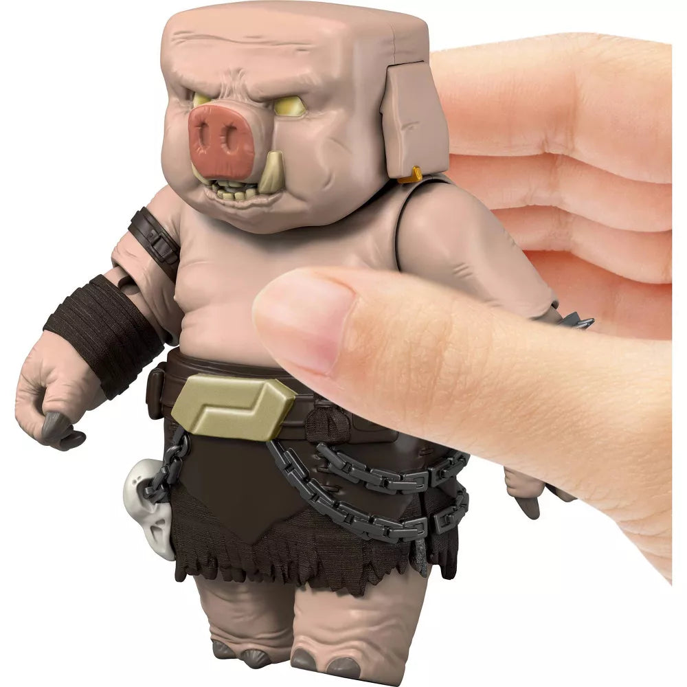 A Minecraft Movie "Piglin Warrior" 4-Inch Action Figure - Mattel