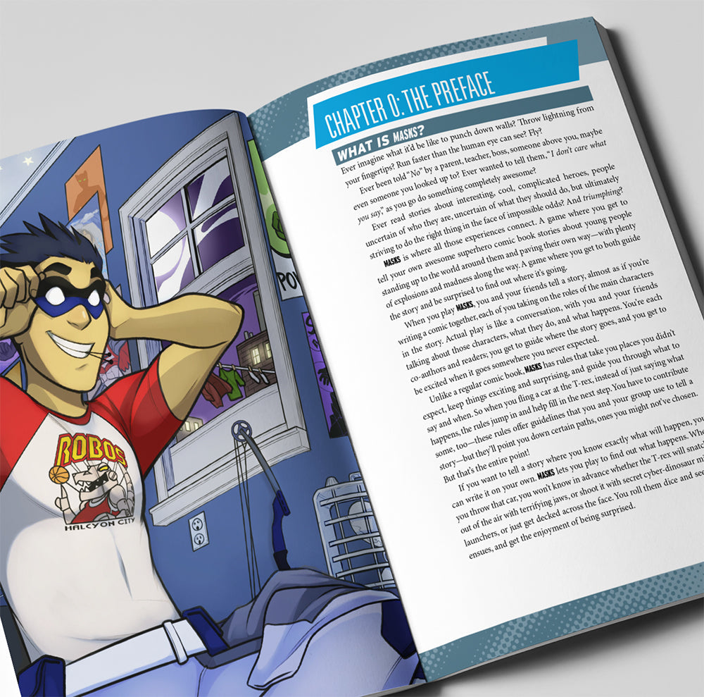 Masks: A New Generation Role Playing Game - Core Rule Book
