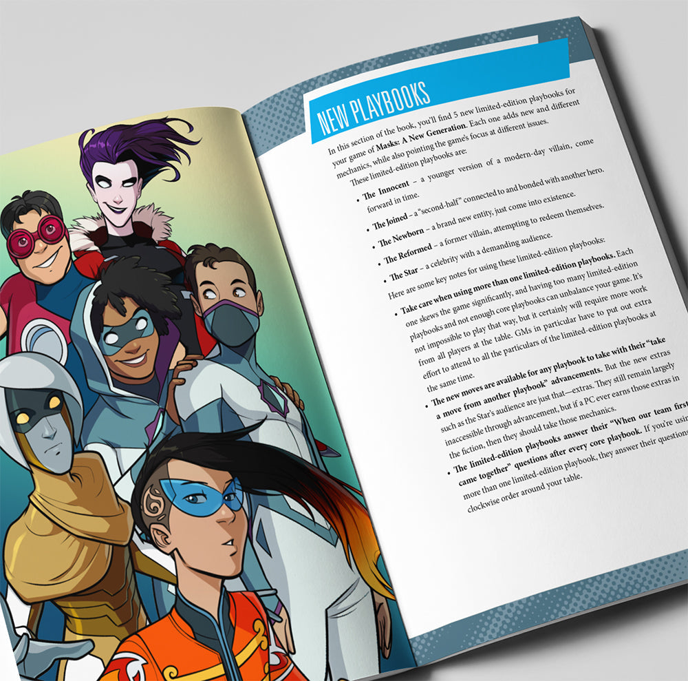 Halcyon City Herald Collection - Masks: A New Generation Supplement