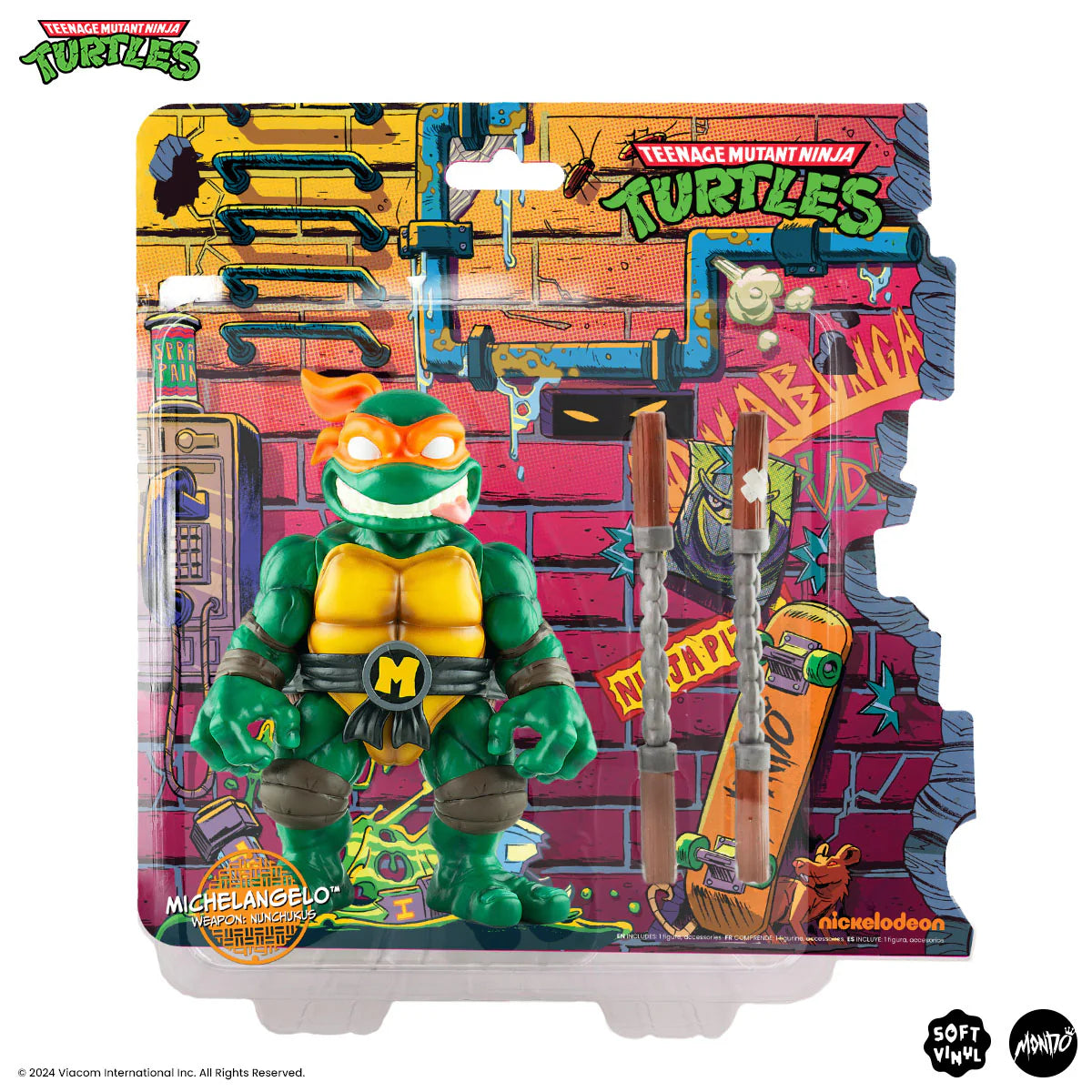 Teenage Mutant Ninja Turtles - Michelangelo Soft Vinyl Figure by Mondo