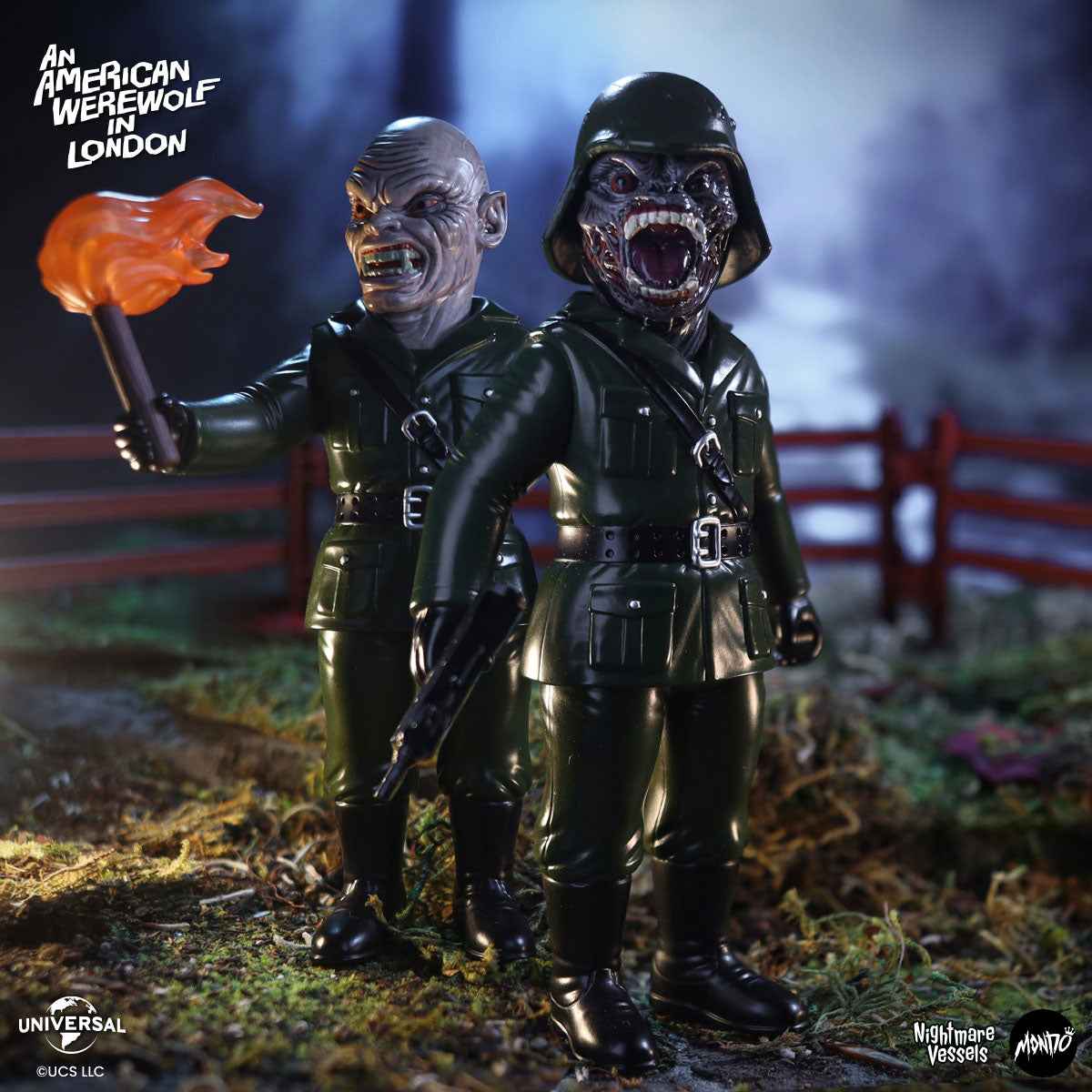 Nightmare Vessels - An American Werewolf in London - Demons Soft Vinyl 2-Pack by Mondo