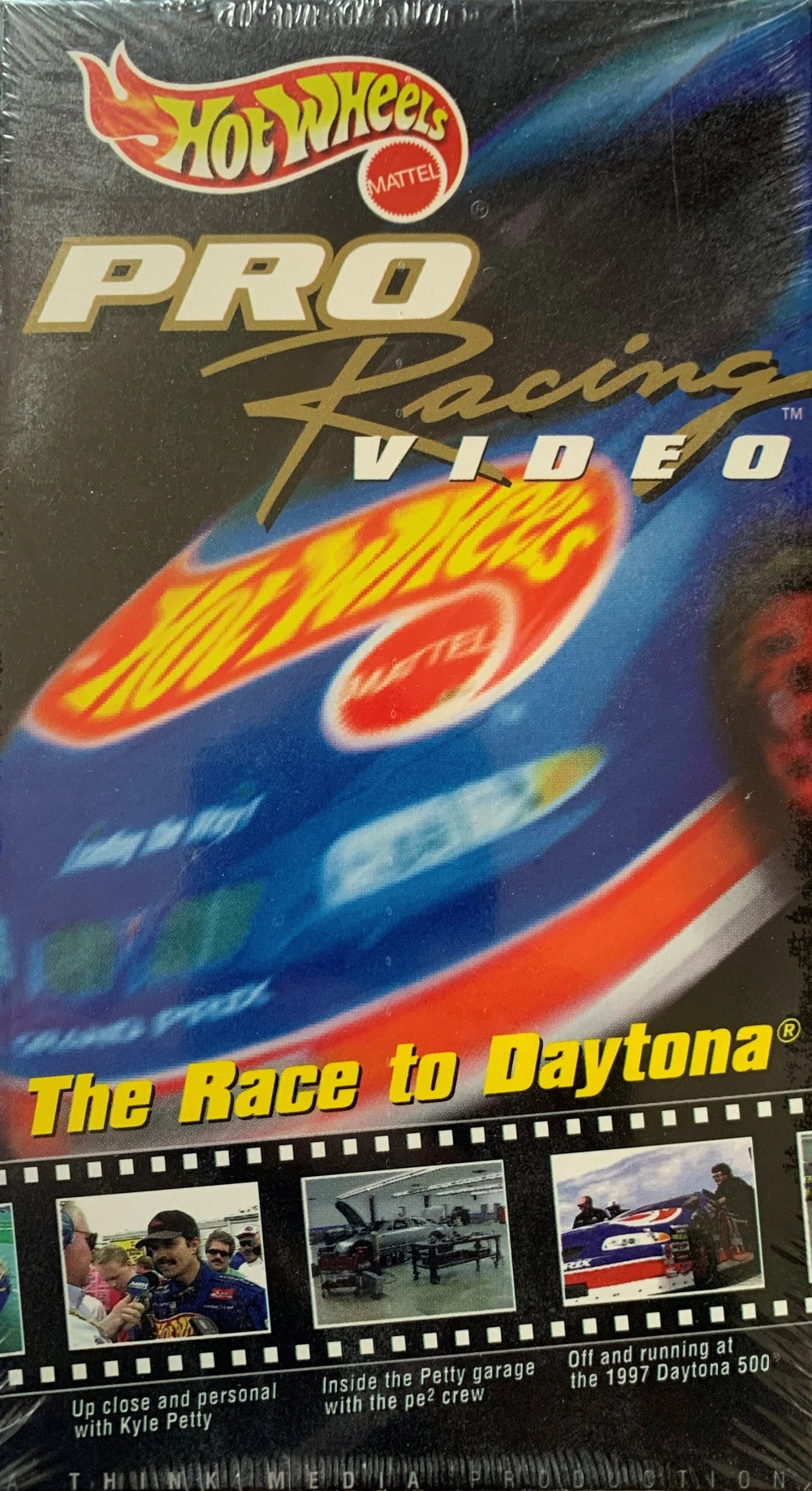 Hot Wheels Pro Racing Video: The Race to Daytona (VHS, 1997)