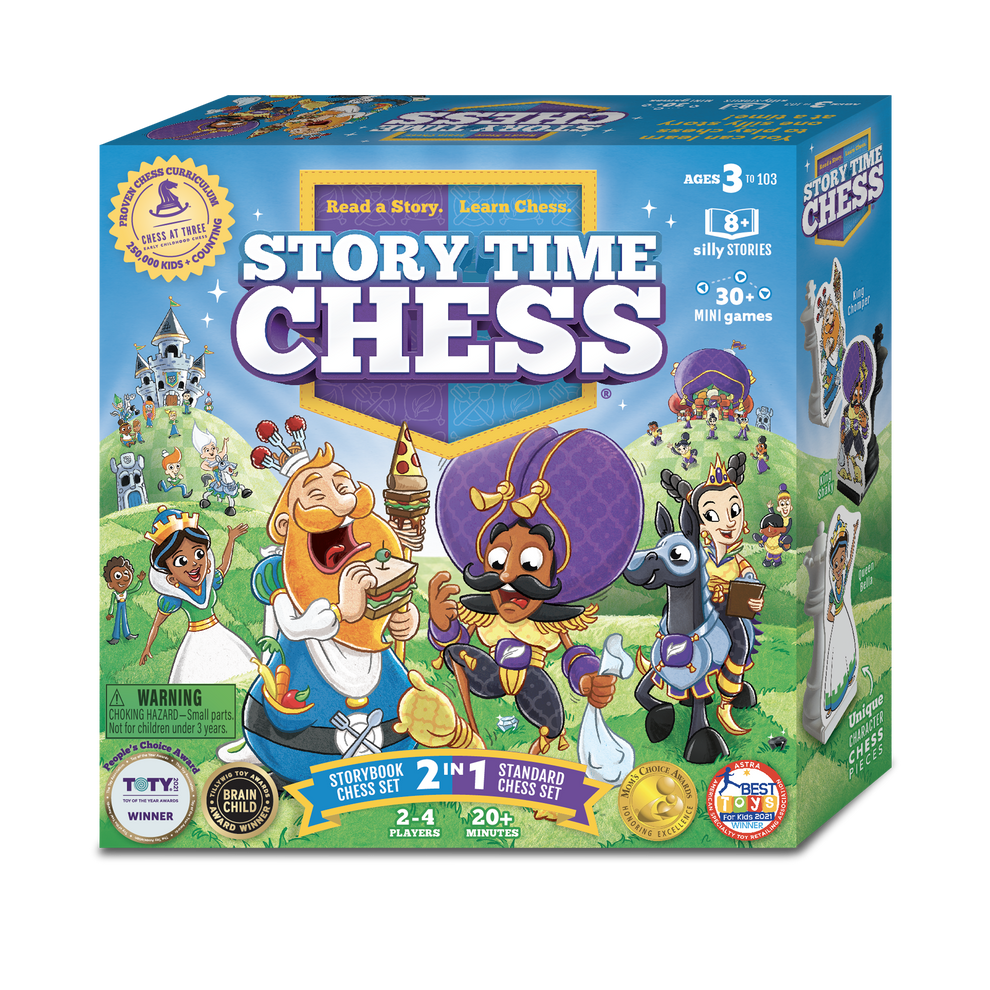 Story Time Chess | 2 in 1 Chess Game & Storybook