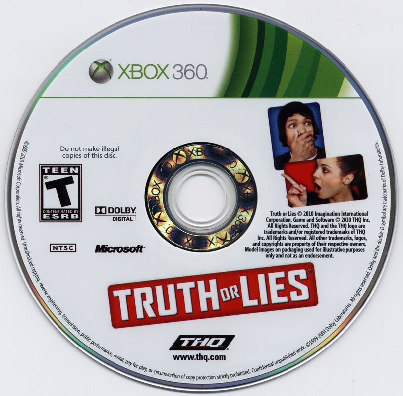 Truth or Lies (Xbox 360, 2010)