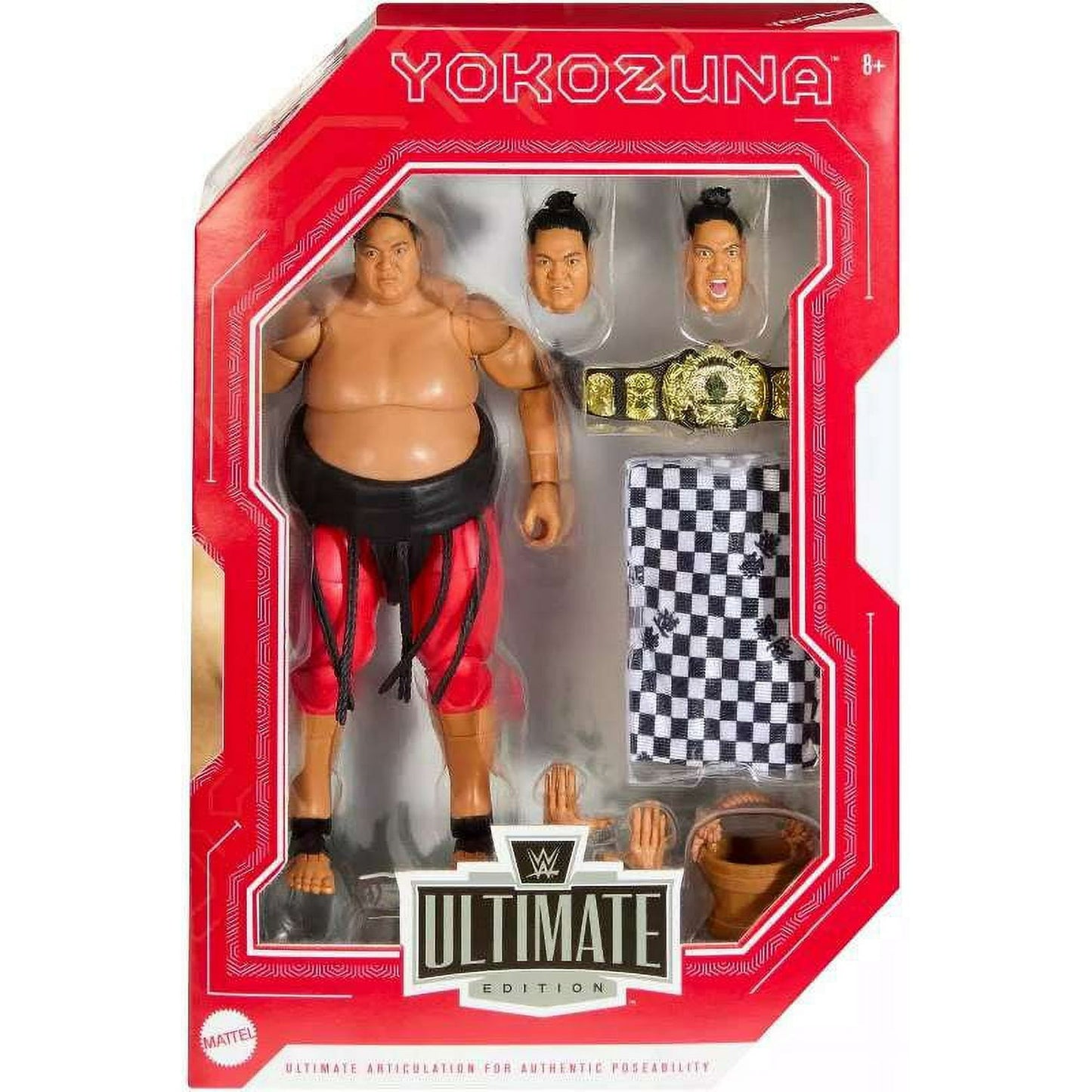 Yokozuna 6" Action Figure WWE Ultimate Edition Mattel