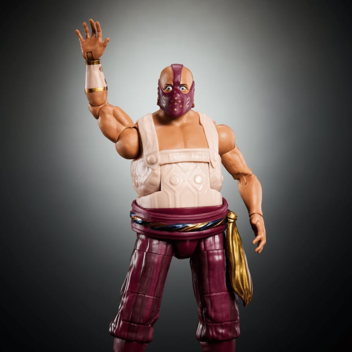 Sultan 6" Action Figure WWE Legends Elite Collection Series 22