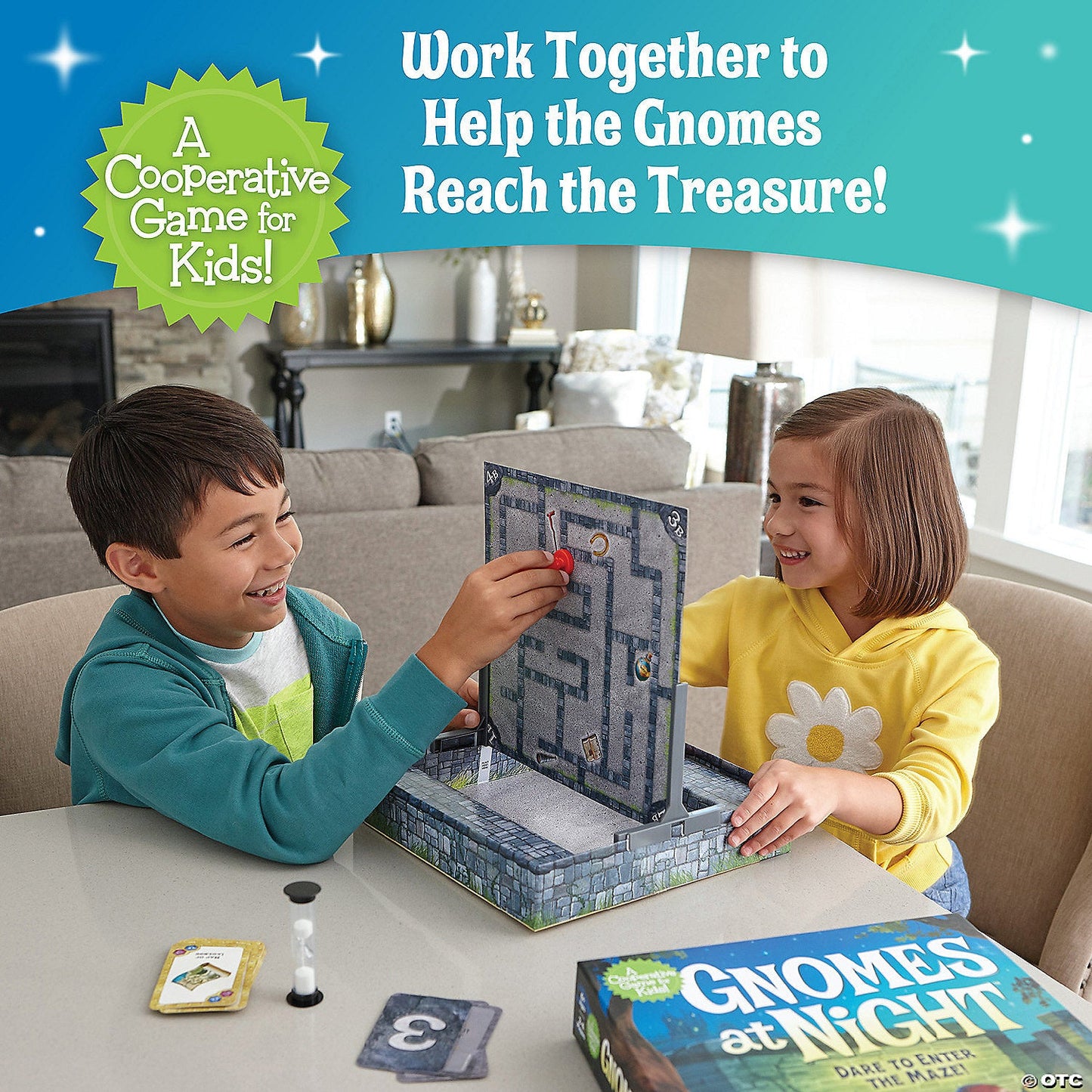 Gnomes at Night - "Dare to Enter the Maze!" | Family Board Game
