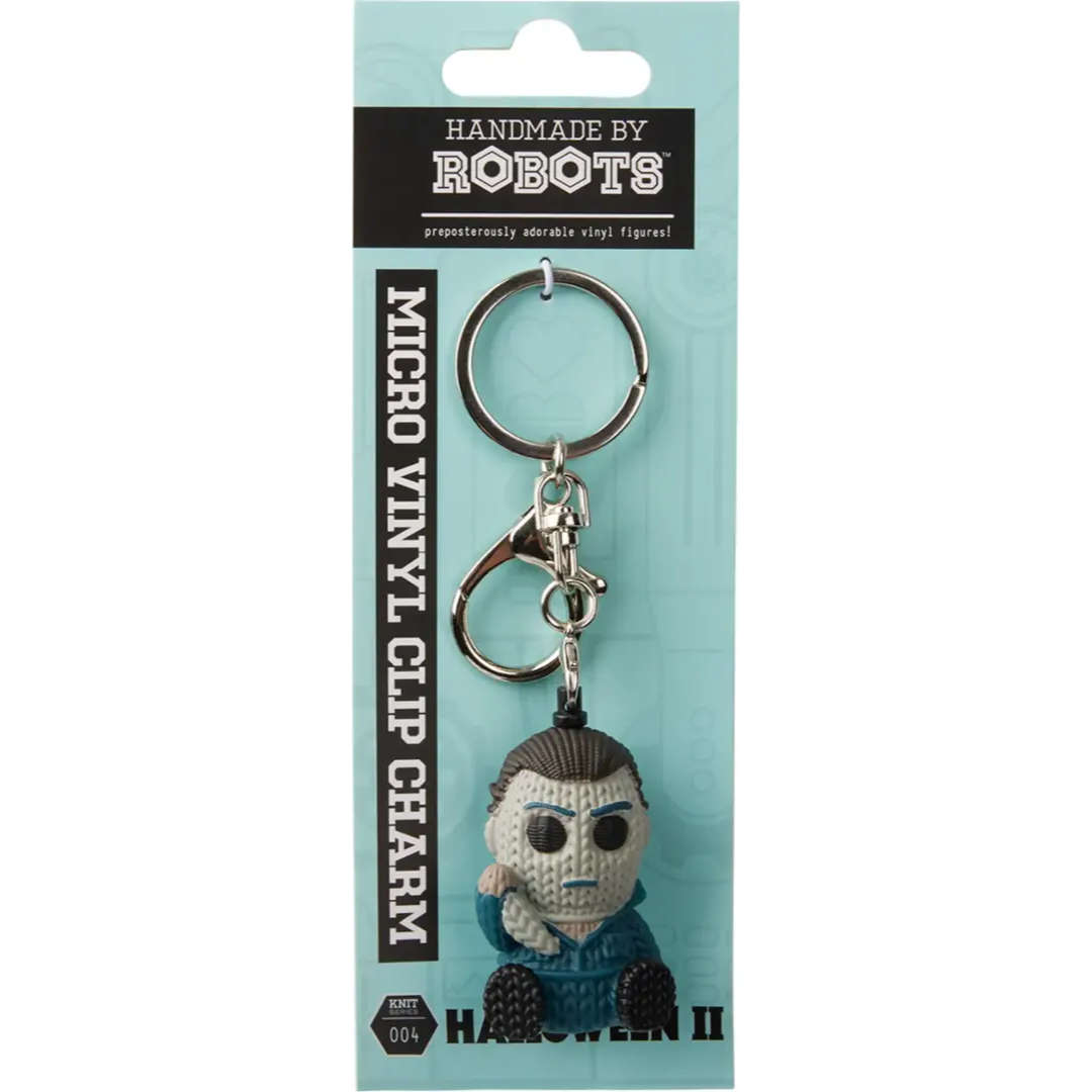 Michael Myers Halloween 1.75" Collectible Keychain Charm #004 - Handmade by Robots