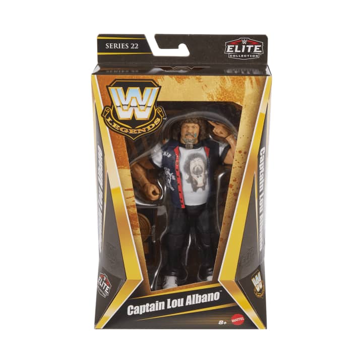 Captain Lou Albano 6" Action Figure WWE Elite Collection Legends Series 22