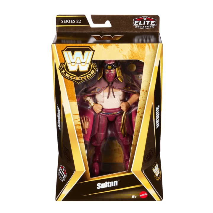 Sultan 6" Action Figure WWE Legends Elite Collection Series 22