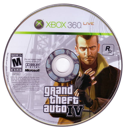 Grand Theft Auto IV (Xbox 360, 2008)