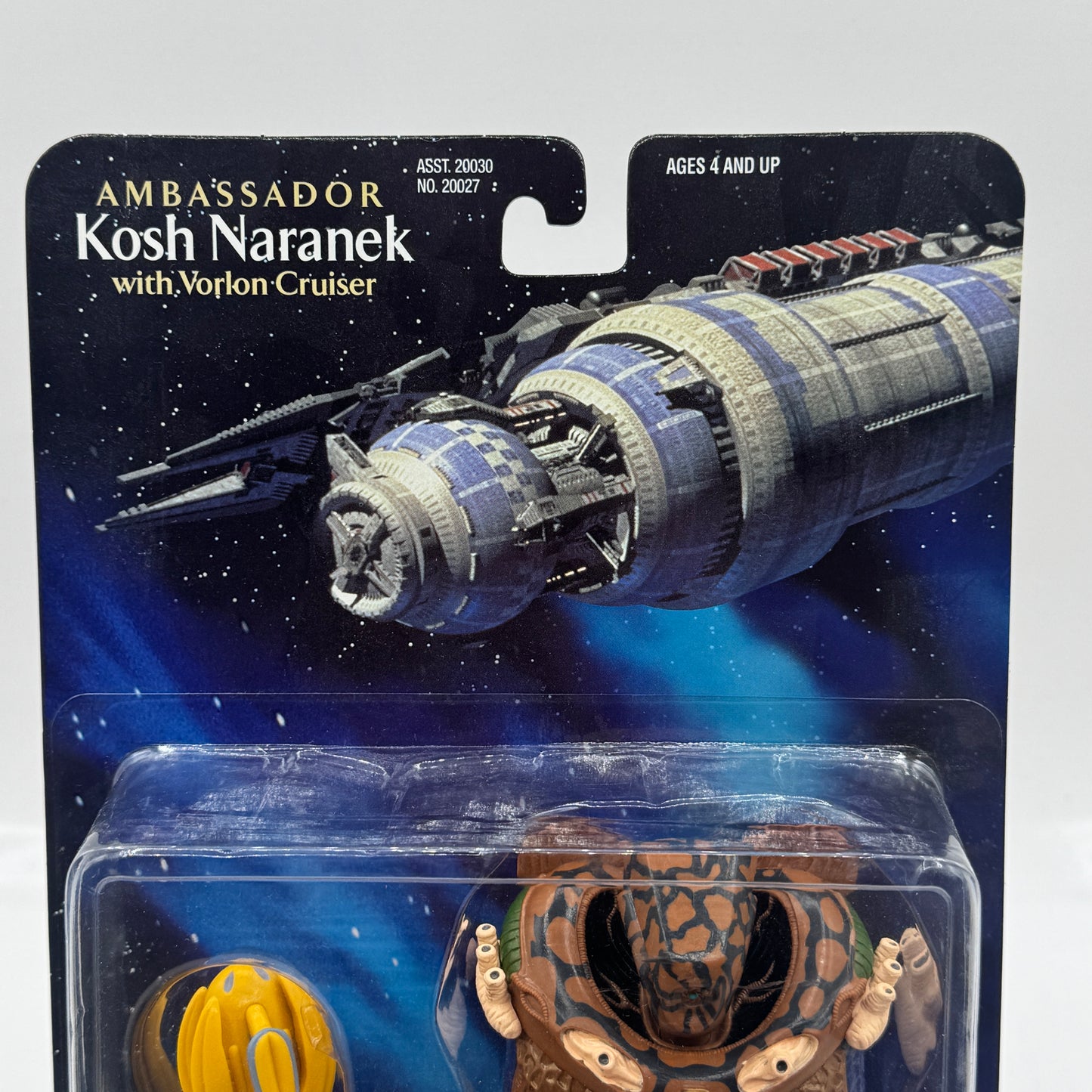 Ambassador Kosh Naranek with Vorlon Cruiser, Babylon-5 Action Figure