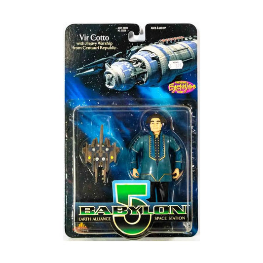 Vir Cotto with Heavy Warship from Centauri Republic, Babylon-5 Action Figure