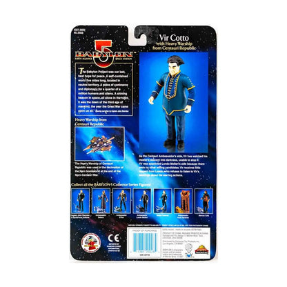 Vir Cotto with Heavy Warship from Centauri Republic, Babylon-5 Action Figure