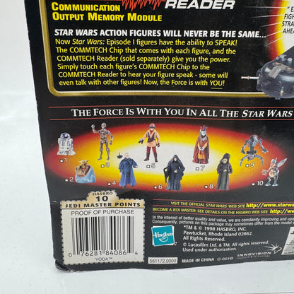 Yoda with Jedi Council Chair - Star Wars Episode 1 Action Figure (Hasbro, 1998) Collection 2