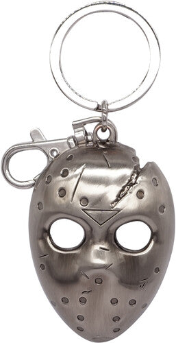 Jason Voorhees Mask Pewter Keychain - Friday The 13th